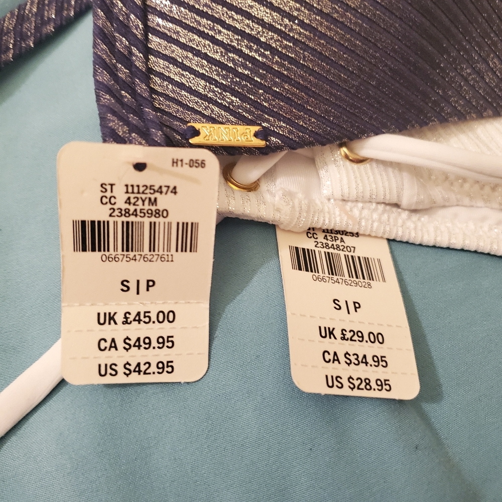 NEW | Victoria Secret PINK | Metallic Bikini - Picture 7 of 7